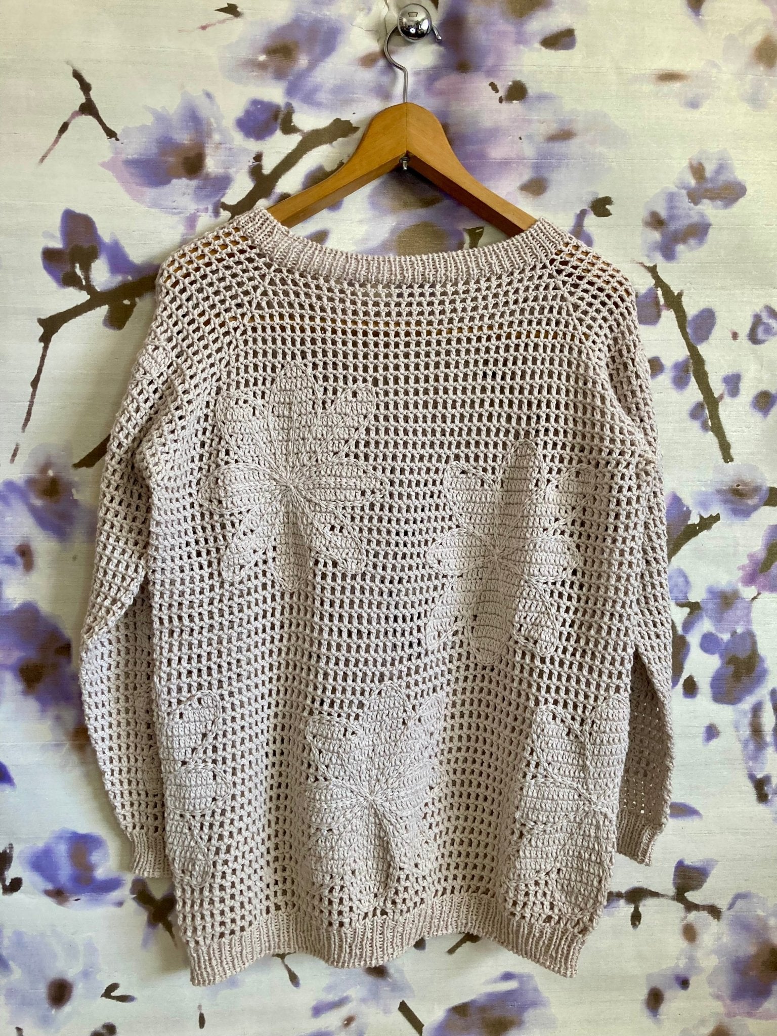 The FLORA sweater beige - MICHAELA BUERGER