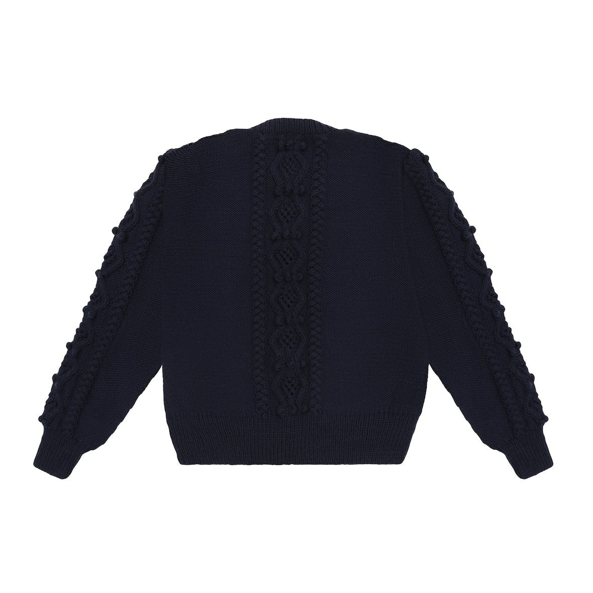 THEKLA cardigan in Night Blue - MICHAELA BUERGER
