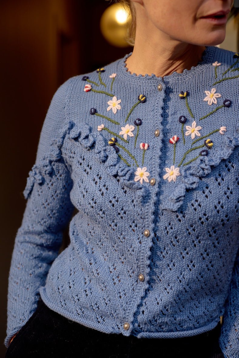 ADALIND Cardigan in Ice Blue - MICHAELA BUERGER