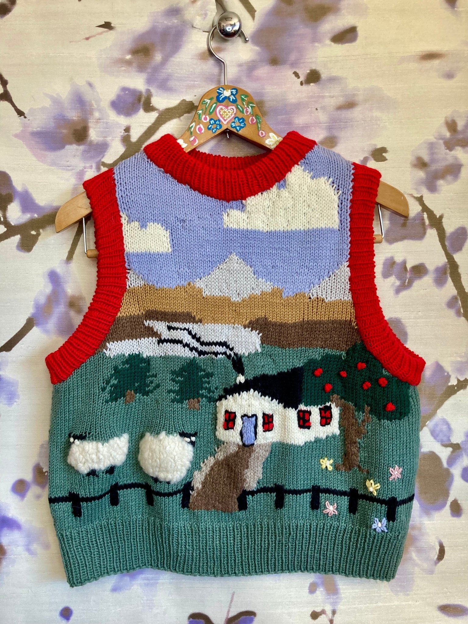 Vest ALPINE LANDSCAPE - MICHAELA BUERGER