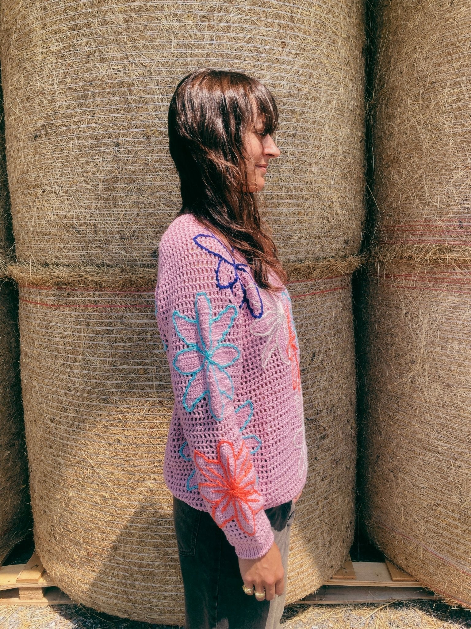 The FLORA Crochet Sweater - MICHAELA BUERGER