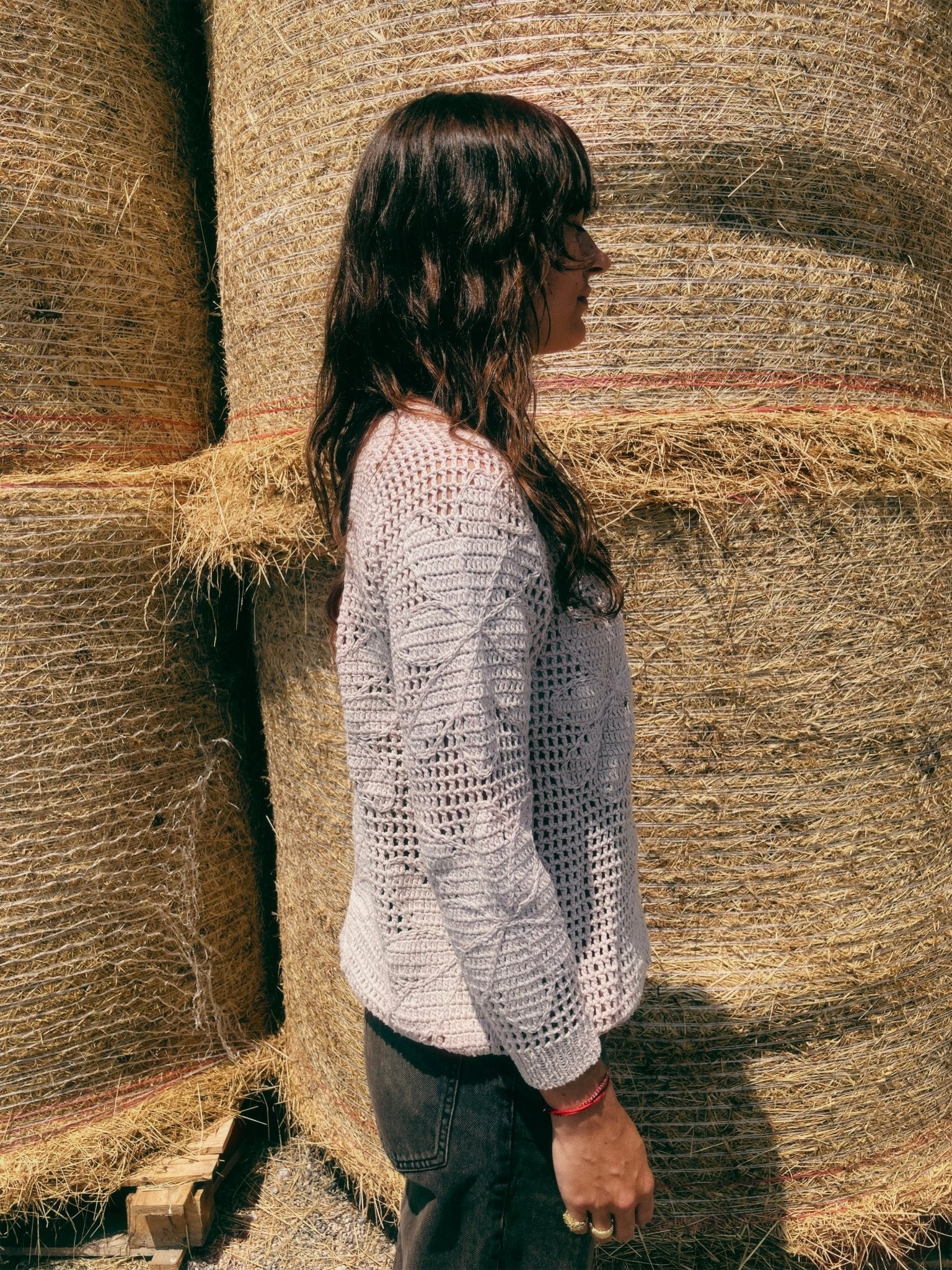 The FLORA sweater beige - MICHAELA BUERGER