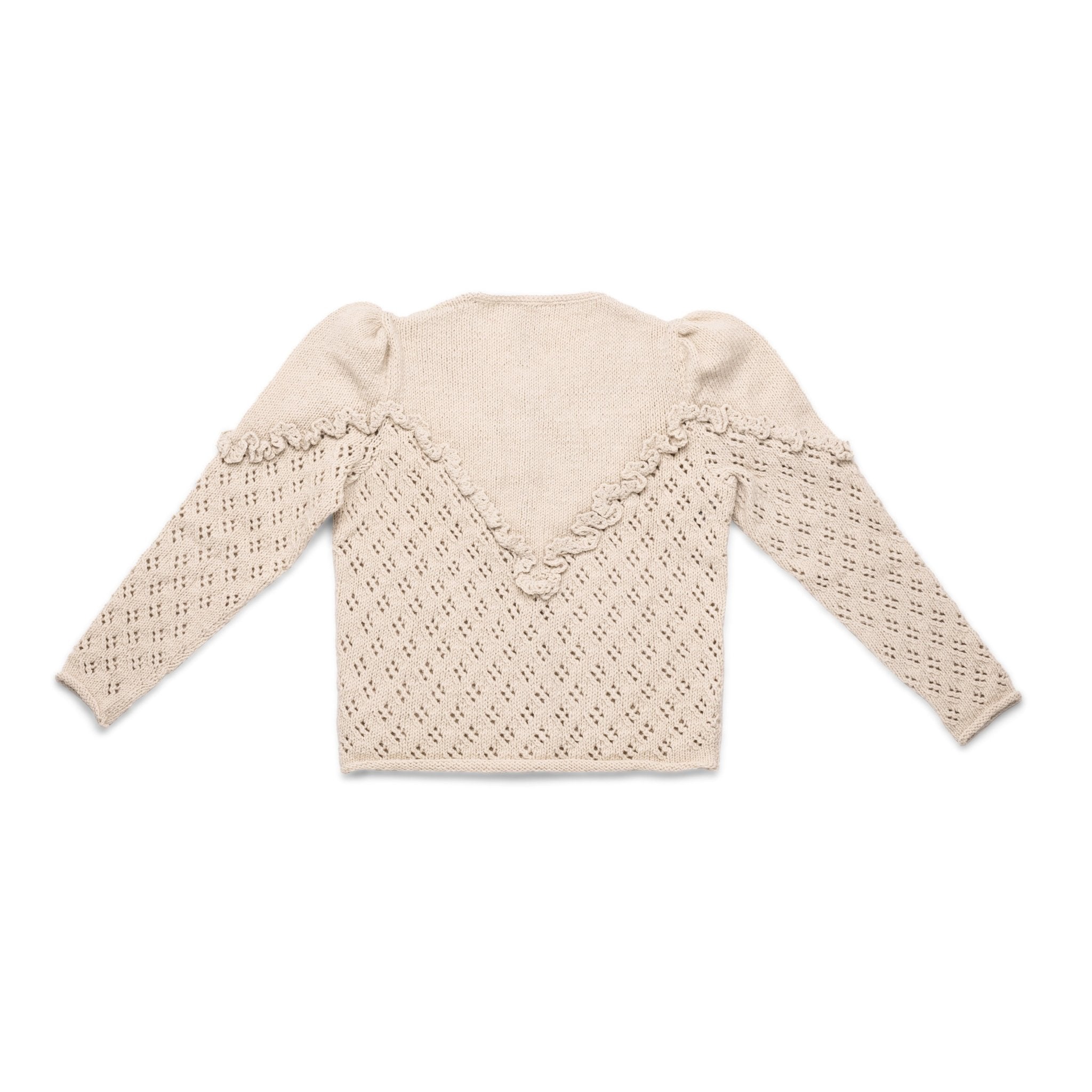 ADALIND Cardigan in Cream White - MICHAELA BUERGER