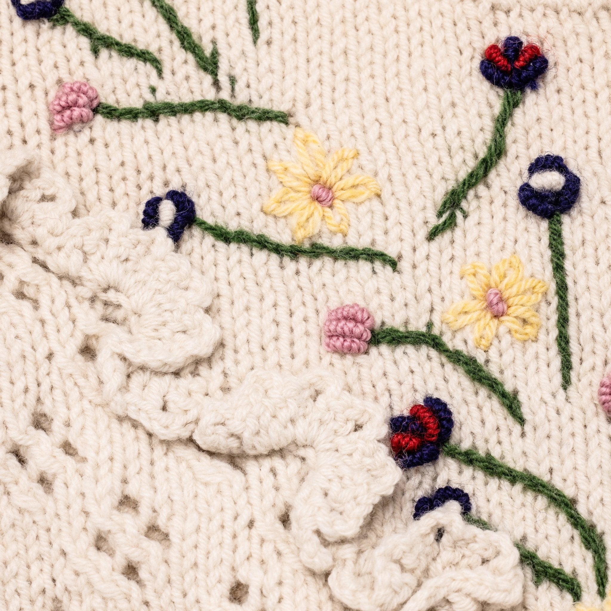 ADALIND Cardigan in Cream White - MICHAELA BUERGER