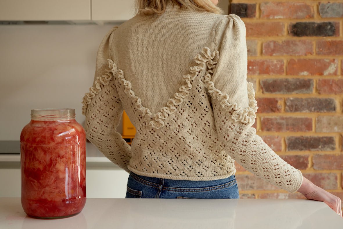 ADALIND Cardigan in Cream White - MICHAELA BUERGER