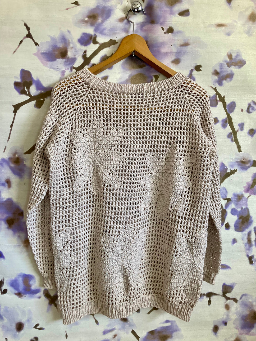 The FLORA sweater beige