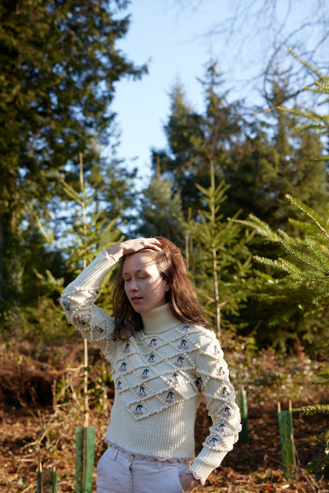 PEPPI roll-neck jumper