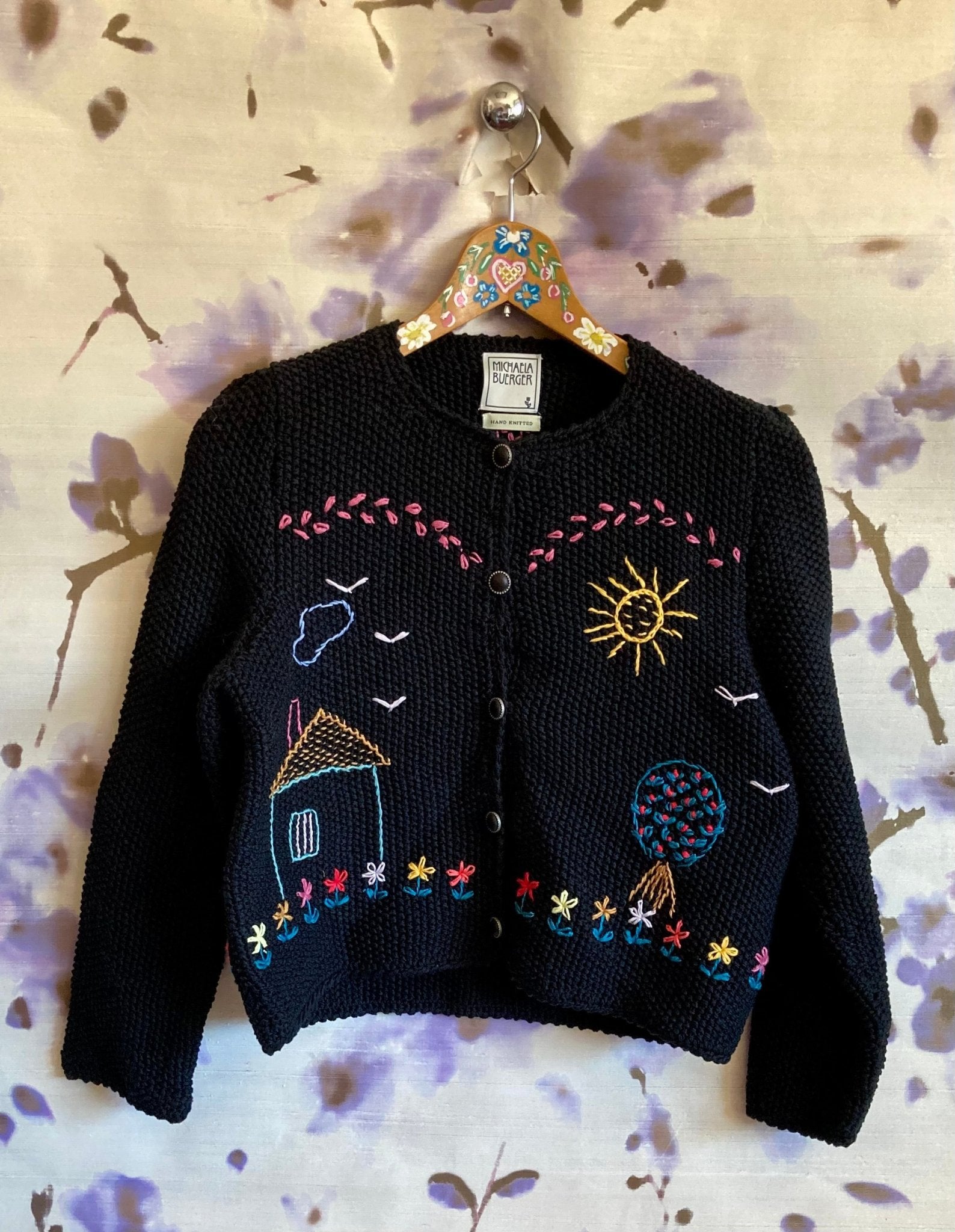 ALPINE_HEAT_SS25 Cardigan - MICHAELA BUERGER