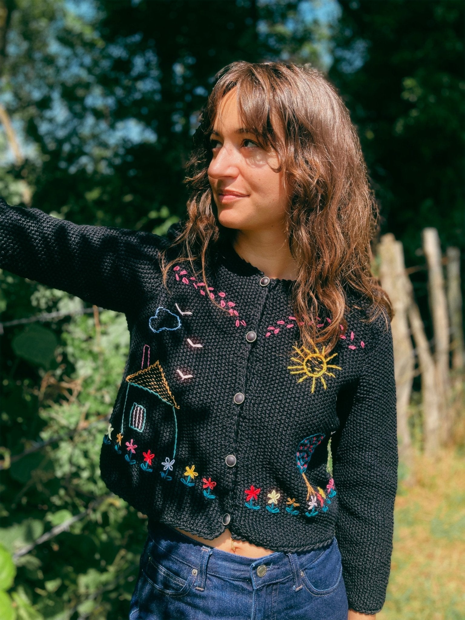 ALPINE_HEAT_SS25 Cardigan - MICHAELA BUERGER