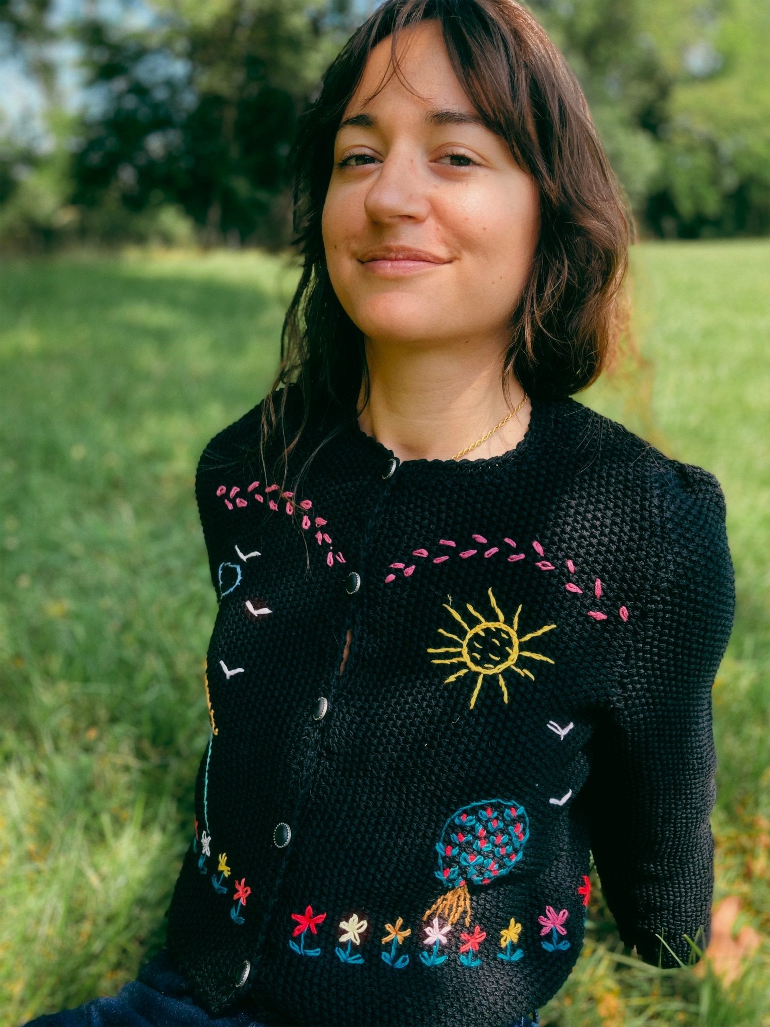 ALPINE_HEAT_SS25 Cardigan - MICHAELA BUERGER