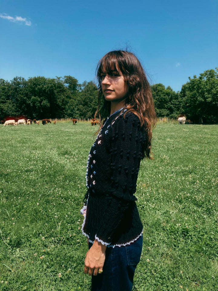 SERAPHINA cardigan - black