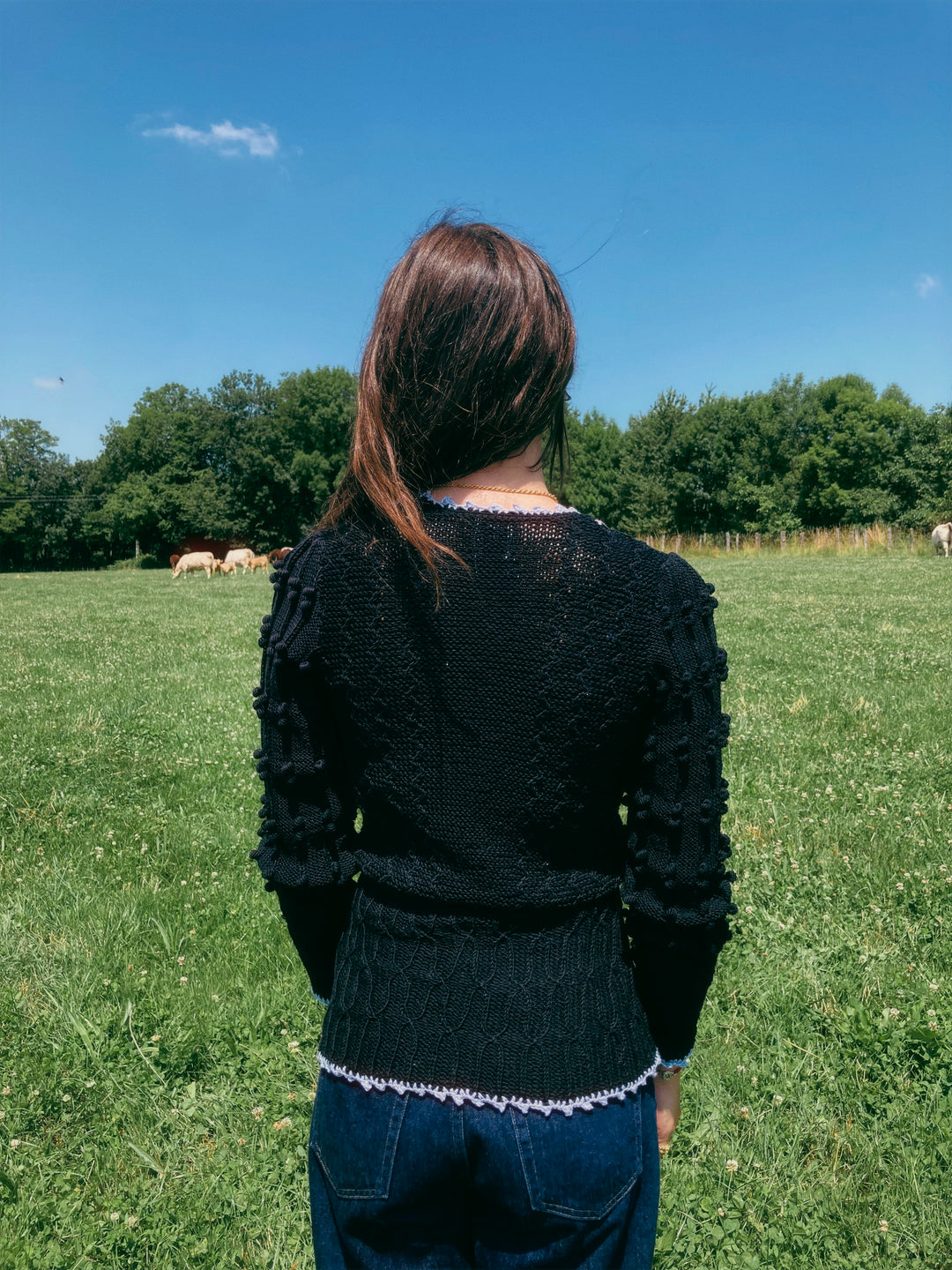 SERAPHINA cardigan - black