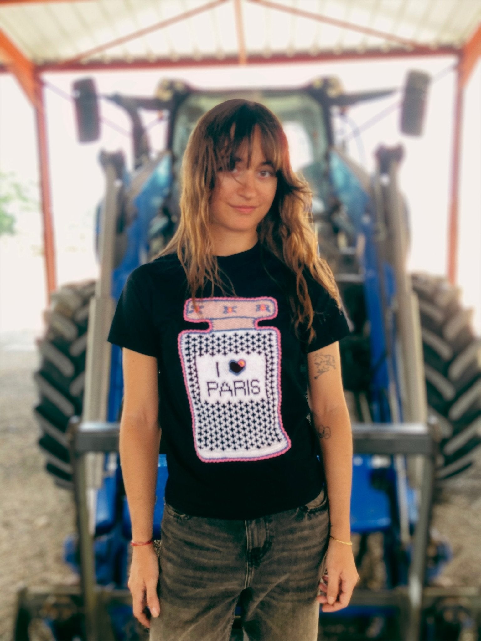 T-shirt I_LOVE_PARIS Romance - MICHAELA BUERGER