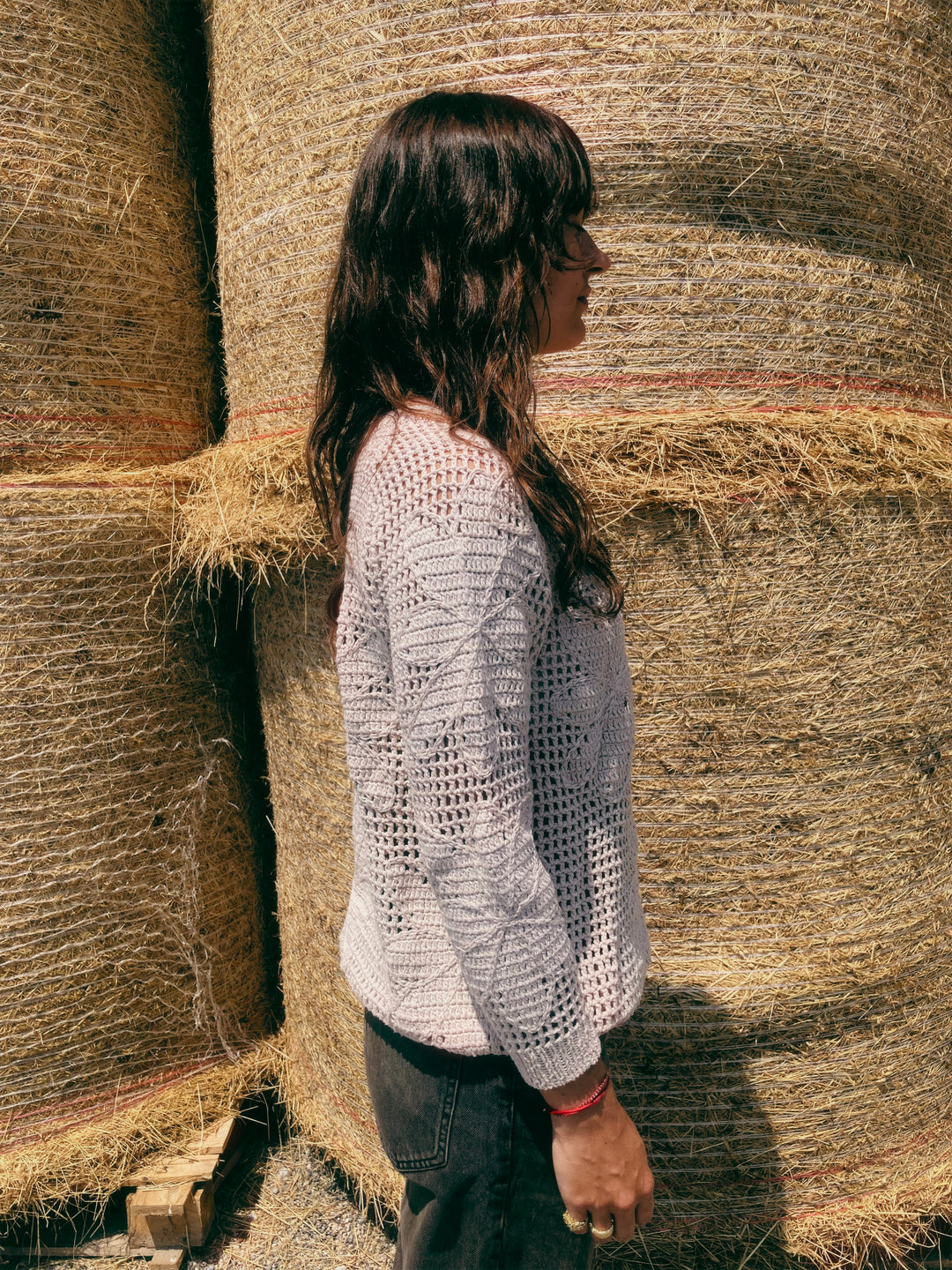 The FLORA sweater beige