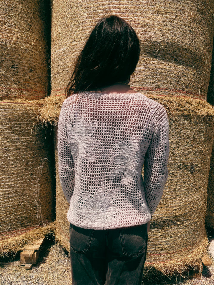 The FLORA sweater beige