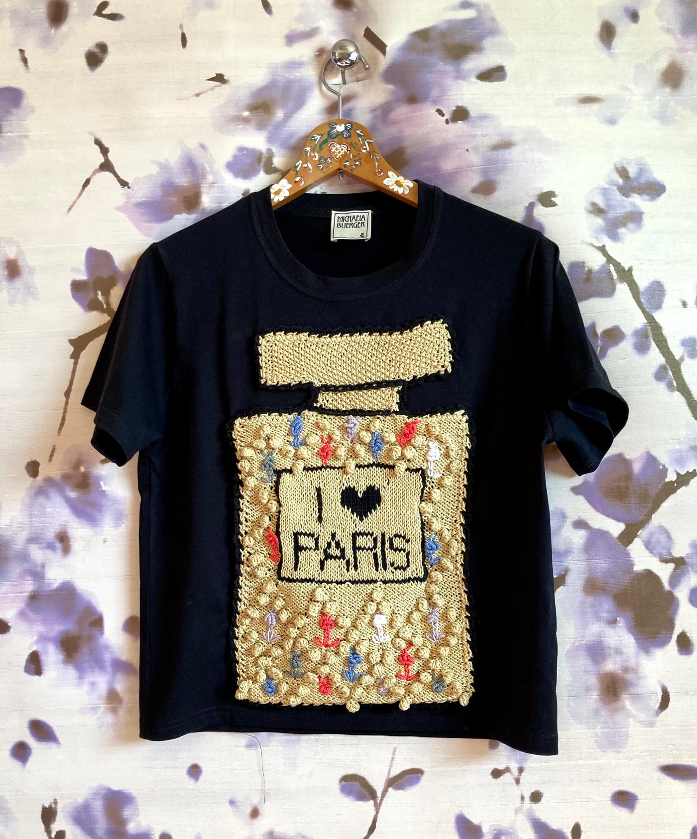 I_LOVE_PARIS_SAFFRON - T-Shirt