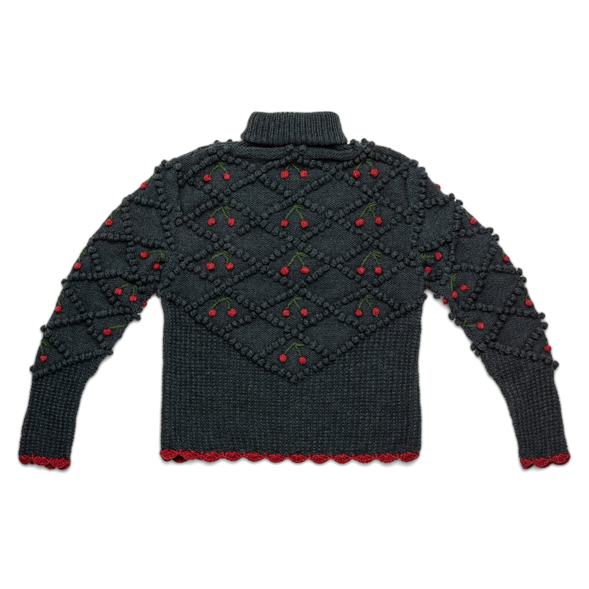 Peppi Rollneck Sweater – Handknit Wool | Michaela Buerger