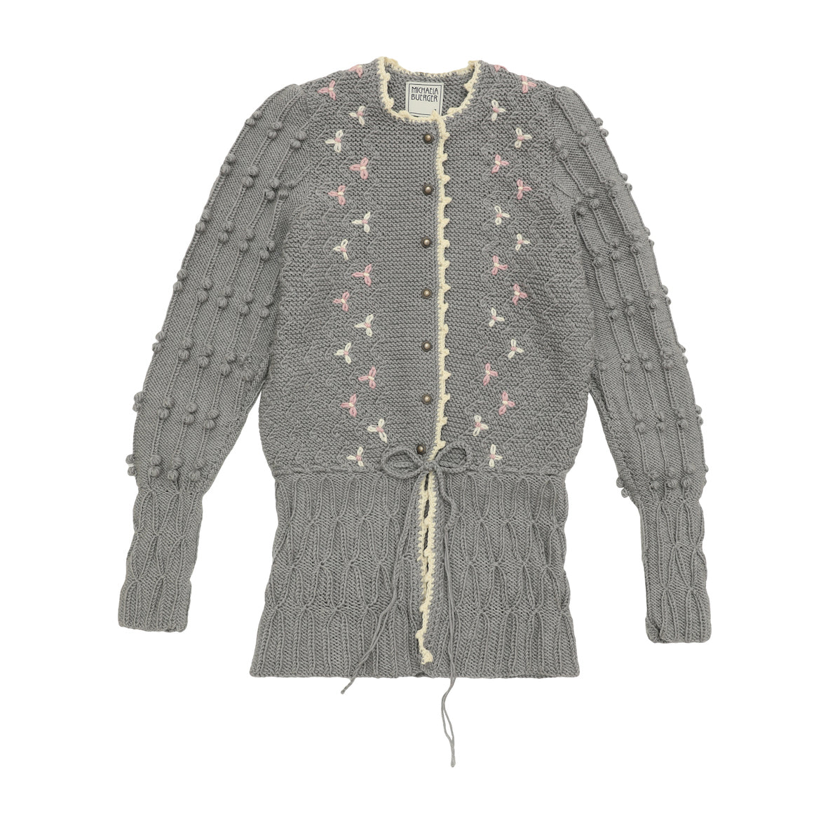 SERAPHINA Cardigan in Light Grey - MICHAELA BUERGER