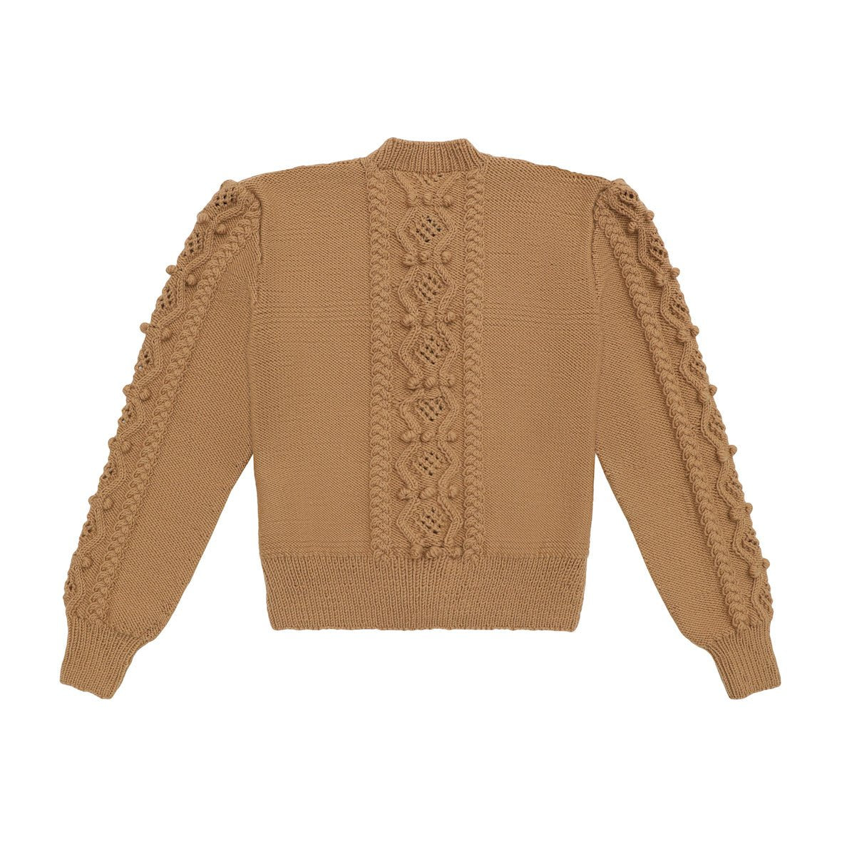 textured alpine knit cardigan women