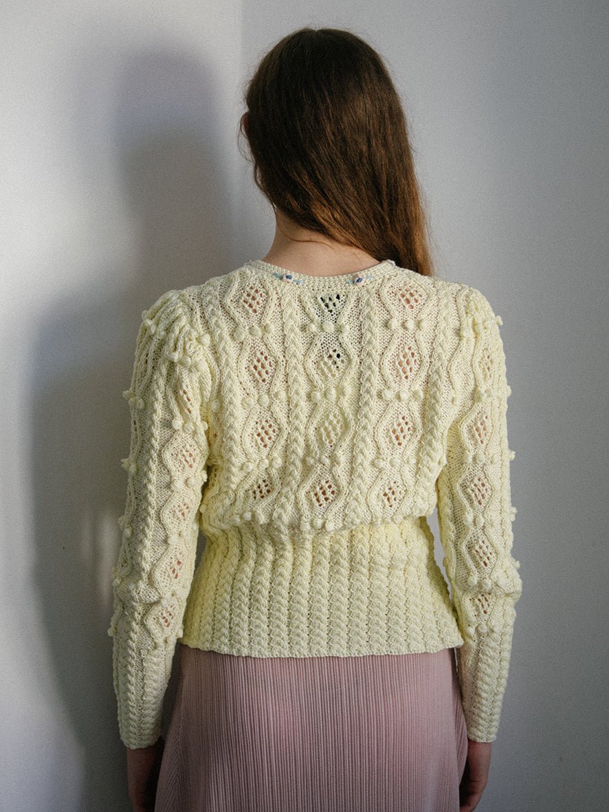 Michaela Buerger／Cotton Over knit